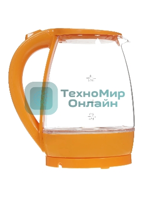 Чайник электрический Великие Реки Дон-1 оранжевый