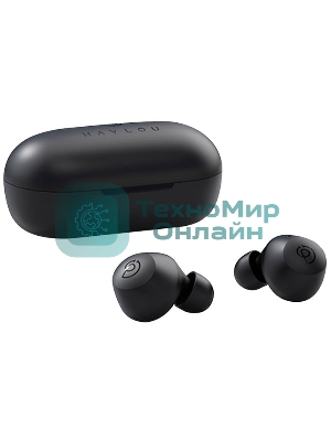 Наушники TWS Haylou T16 черный, внутриканальные, Bluetooth, активное шумоподавление, до 6 ч