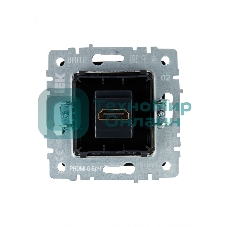 Розетка HDMI IEK BRITE РHDMI-0-БрЧ черный