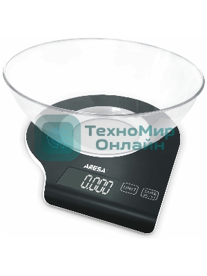 Весы кухонные ARESA AR-4301 электрон.5 кг, съемная чаша