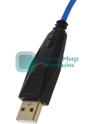 Мышь проводная Defender Dark Agent GM-590L черный, 12800 dpi, USB, кнопки - 6