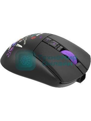Мышь A4Tech Bloody R73 Pro черный/рисунок оптическая 26000dpi беспров. USB-C 7but (R73 PRO CYPHER GHOST)