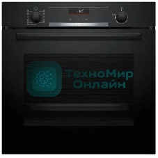 Духовой шкаф электрический Bosch HBG536EB4 черный