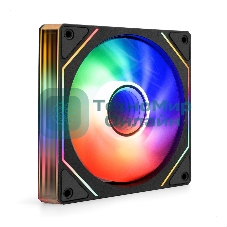 Вентилятор с подсветкой ExeGate EX12025H3P4PPRM-PWM.ARGb (120x120x25, ARGb, Hydraulic bearing (гидродинамический), 4pin + 3pin, 600-1800RPM, 26dBA)