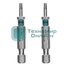 Бита Gross Torx 10х50 мм, сталь S2, шестигр., 2 шт.