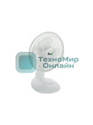 Вентилятор настольный Rix RDF-2200W белый