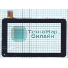 Сенсорное стекло (тачскрин) CZY6411-F728H/S738, черное