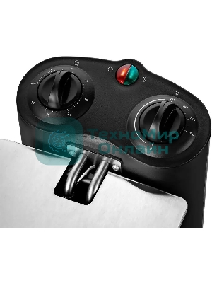 Фритюрница Kitfort КТ-4052 2000Вт серебристый/черный