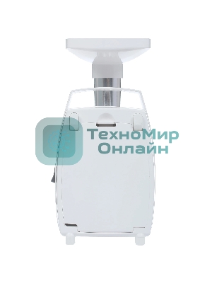 Мясорубка электрическая Аксион М34.01 белый, 1500 Вт, 1.7 кг/мин, защита от перегрузки, насадки - 5