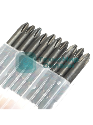 Бита PATRIOT PH2 длина 50 мм, в пластиковом боксе, 10шт