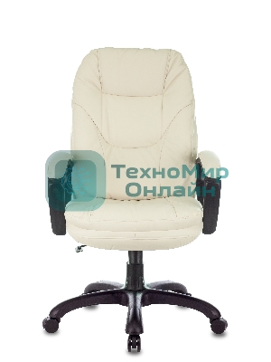 Кресло Бюрократ CH-868N OR-10 слоновая кость, экокожа
