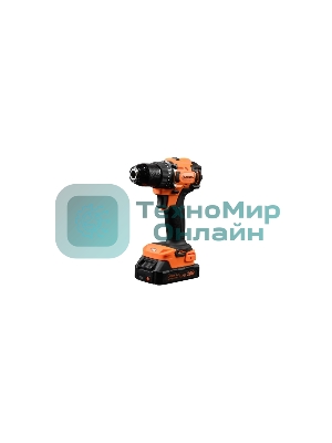 Дрель-шуруповерт Вихрь ДА-20Л-2К/БП, 20 В, 2 Ач, 70 Нм, щеточный