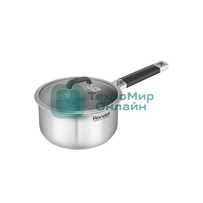 Ковш Rondell Stolz RDS-1751 1.4 л. d=16 см (с крышкой) сталь