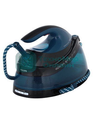 Паровая станция Philips GC7833/80, синий/черный