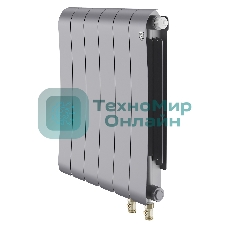 Радиатор Royal Thermo Infinity 500 Silver Satin VR80 - 6 секц.
