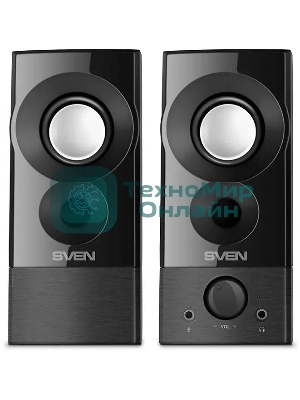 Акустическая система SVEN 357, черный (6 Вт, питание USB)