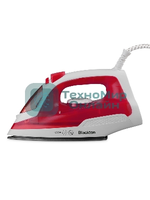 Утюг Blackton Bt SI1110 белый/красный, 1200 Вт, 18 г/мин, 200 мл
