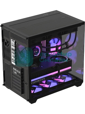 Корпус Formula Crystal Z2 Plus AR V2 Black, Midi-Tower, чёрный, 4 x 120 мм