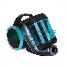 Пылесос BQ VC1607C серый-голубой, 420/1600 Вт, уборка сухая, пылесборник контейнер, 3 л