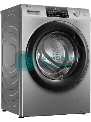 Стиральная машина Haier HW90-BP14959S серебристый, загрузка фронтальная 9 кг, 1400 об/мин, класс: A+++