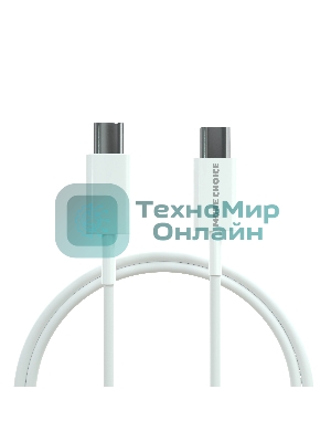 Сетевое зарядное устройство MORE CHOICE (4610196408915) NC60a 1USB-C 3.0A PD 20W быстрая зарядка для Type-C, белый