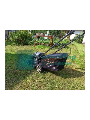 Газонокосилка CARVER LMG-2646HM бенз., 2.6 кВт, шир.46см колеса 7''/8'' травосб.65л мульчиров.
