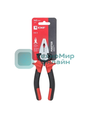 Пассатижи EKF Master 160 мм Basic