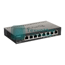 Коммутатор D-Link DGS-1100-08PV2/A4A, 8×1 Гбит/с, настраиваемый