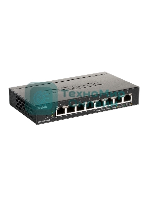Коммутатор D-Link DGS-1100-08PV2/A4A, 8×1 Гбит/с, настраиваемый