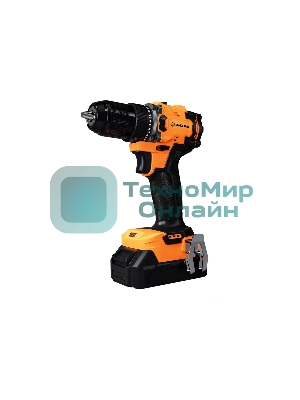 Дрель-шуруповерт Вихрь ДА-20Л-2К/БП, 20 В, 2 Ач, 70 Нм, щеточный