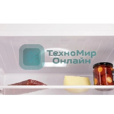 Холодильник Nordfrost NRB 162NF E бежевый двухкамерный 205/105 л морозилка снизу, No Frost