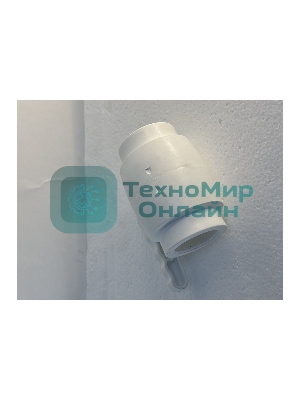 Кран шаровой 40 полнопроходной полипропиленовый PPR белый