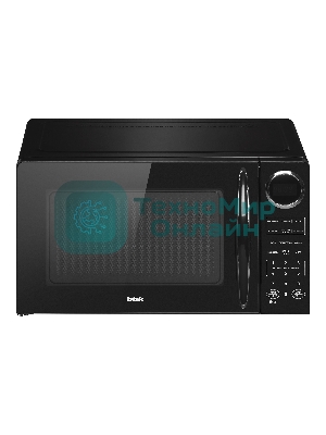 Микроволновая печь BBK 23MWS-907S/B черный, 23 л, 900 Вт, переключатели - сенсор