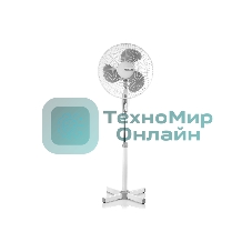 Вентилятор напольный CENTEK CT-5015 (серый) 45Вт, 1.25м, 43см, 3 скорости, автоповорот, подсвет