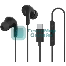 Проводные наушники Xiaomi Type-C Earphones черный, внутриканальные, USB Type-C