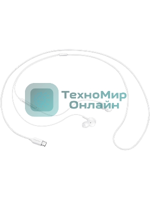 Проводные наушники Samsung EO-IC100 белый, внутриканальные, USB Type-C, встроенный микрофон