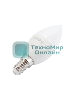 Лампа светодиодная TOKOV ELECTRIC 10Вт С37 4000К Е14 176-264В