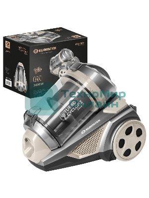 Пылесос Eurostek EVC-3010 бежевый, 420/2400 Вт, уборка сухая, пылесборник контейнер 3 л