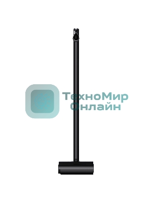 Пылесос вертикальный HIBERG STYLLE S черный, питание от аккумулятора/сети, 38 Вт, уборка сухая/влажная, пылесборник 0.45 л