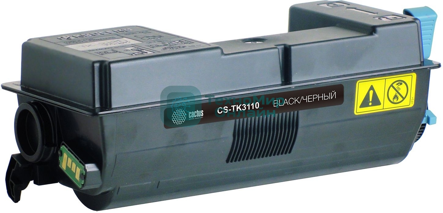 Картридж лазерный Cactus CS-TK3110 черный (15500 стр.) для Kyocera Ecosys FS-4100DN/4200DN/4300DN