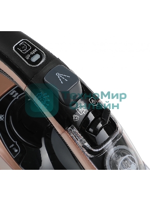 Утюг Tefal FV9845E0 черный/бежевый, 3200 Вт, 60 г/мин, 260 г/мин, 350 мл