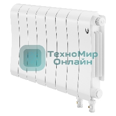 Радиатор биметаллический Royal Thermo Infinity 300 Bianco Traffico VR80 - 8 секц.