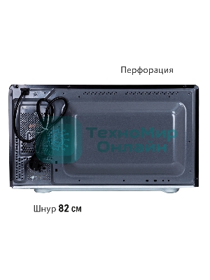 Микроволновая печь Pioneer MW361S черный 23л 800Вт поворотный механизм