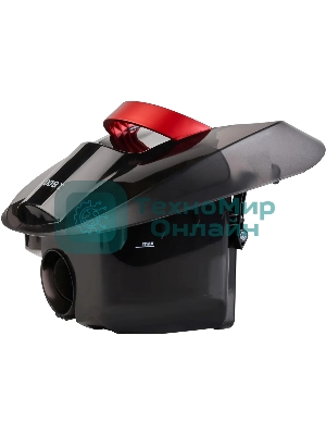 Пылесос Hyundai HYV-C1990 красный/черный, 250/1800 Вт, уборка сухая, пылесборник контейнер, 1.5 л