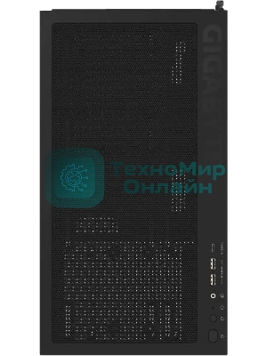 Компьютерный корпус Gigabyte Gb-C500P ST черный без БП ATX 3x120мм 6x140мм 2xUSB 3.0 1xUSB3.1 audio bott PSU