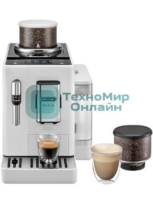 Кофемашина автоматическая DeLonghi EXAM440.35.W (0132213209) белый, исп. кофе - зерновой/молотый, 1,4 л, 1450 Вт, 19 бар