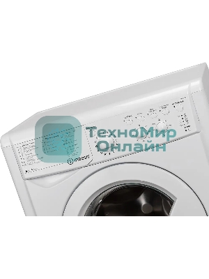 Стиральная машина Indesit IWSC 6105 белый, загрузка фронтальная 6 кг, 1000 об/мин., класс: А