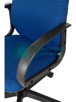 Кресло Бюрократ CH-808AXSN/TW-10 синий, ткань