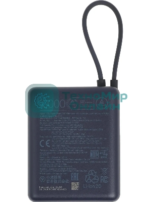 Портативный аккумулятор Xiaomi BHR9341GL 10000mAh PD 33W 3A USB-A/USB-C синий