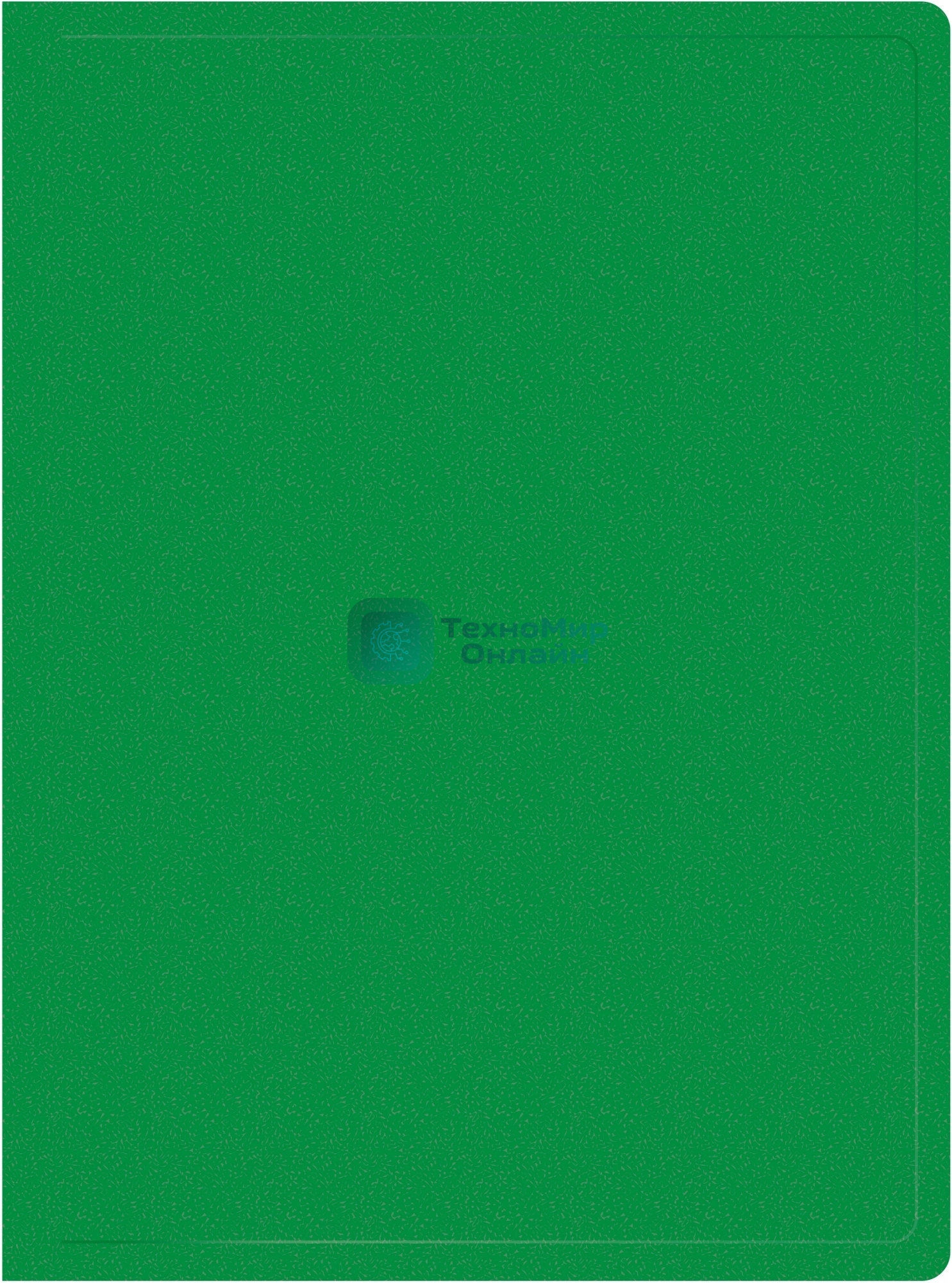 Папка с 30 прозрачными вкладками Silwerhof Eco A4, пластик, 0.5мм, зеленый